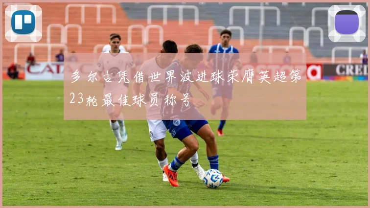 多尔古凭借世界波进球荣膺英超第23轮最佳球员称号